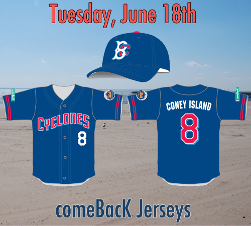 2013 Uniform Change: Many Alternate Uniforms for the Brooklyn Cyclones