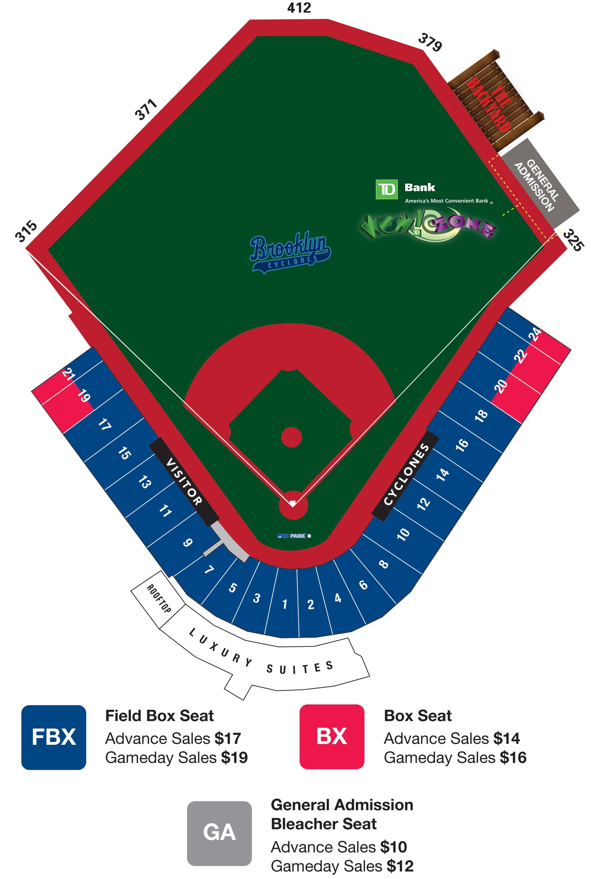 Mcu Park Seating Chart Cosmos