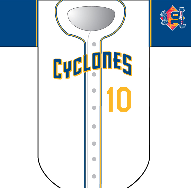 brooklyn cyclones home jersey